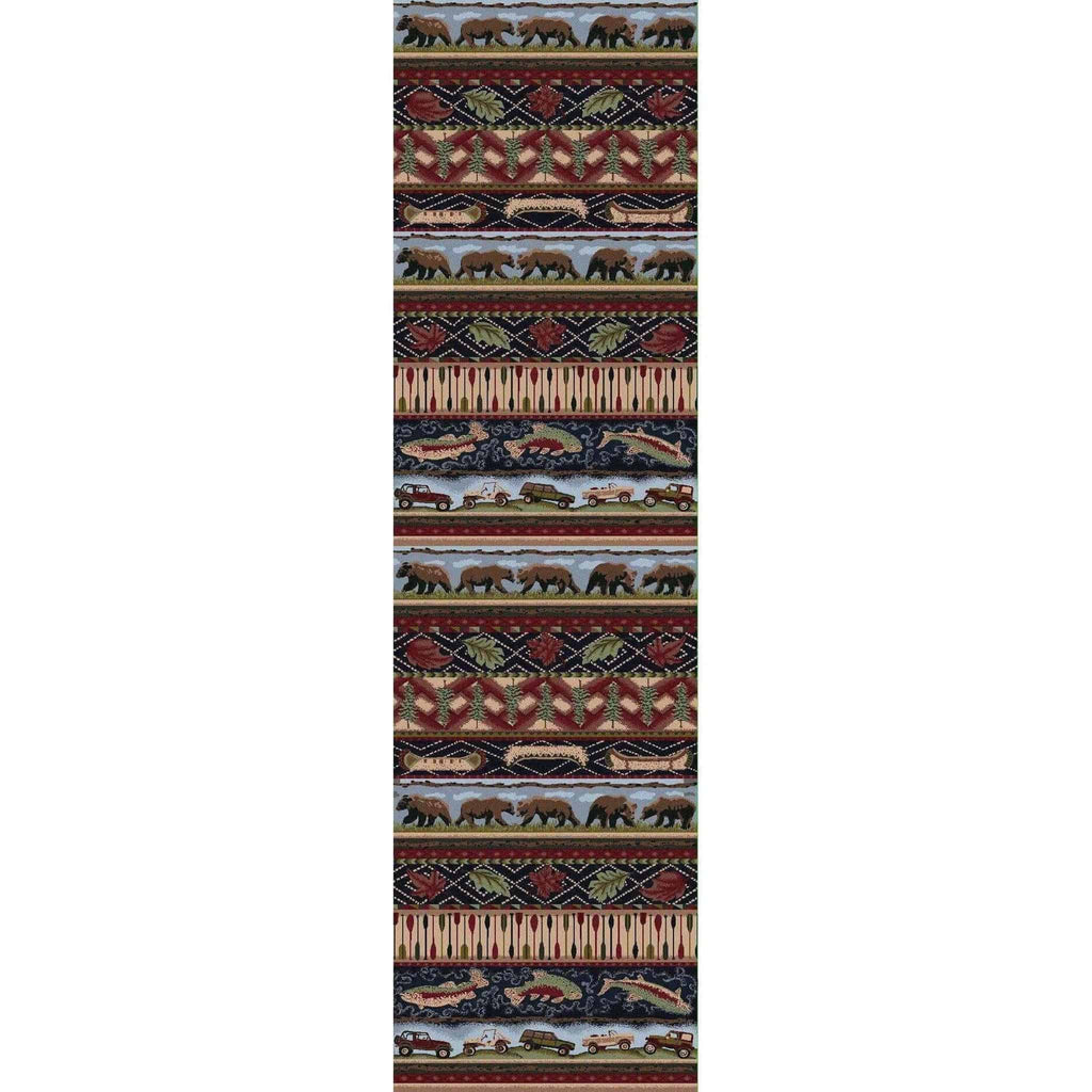 American Wildlife - Multi-CabinRugs Southwestern Rugs Wildlife Rugs Lodge Rugs Aztec RugsSouthwest Rugs