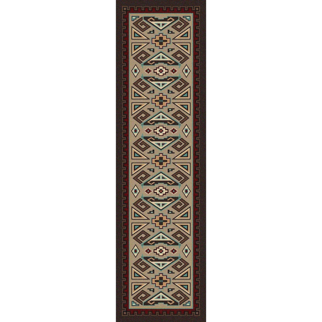 Butte Sand-CabinRugs Southwestern Rugs Wildlife Rugs Lodge Rugs Aztec RugsSouthwest Rugs