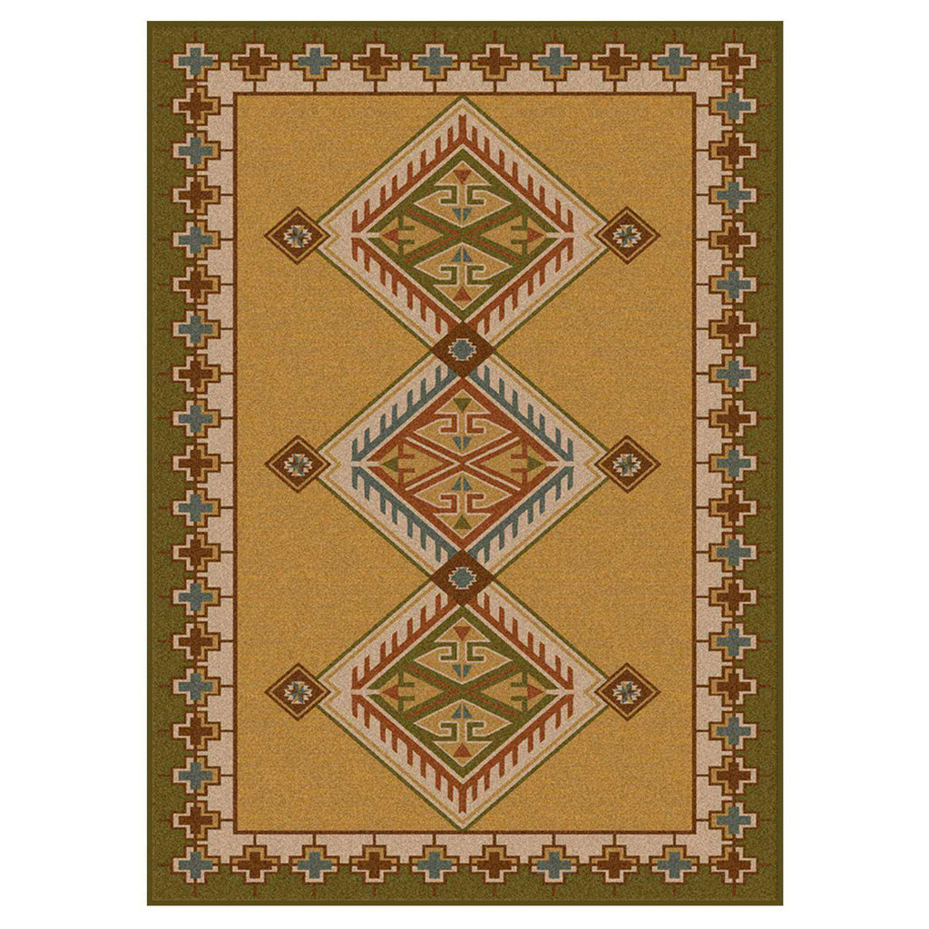 El Padre-CabinRugs Southwestern Rugs Wildlife Rugs Lodge Rugs Aztec RugsSouthwest Rugs