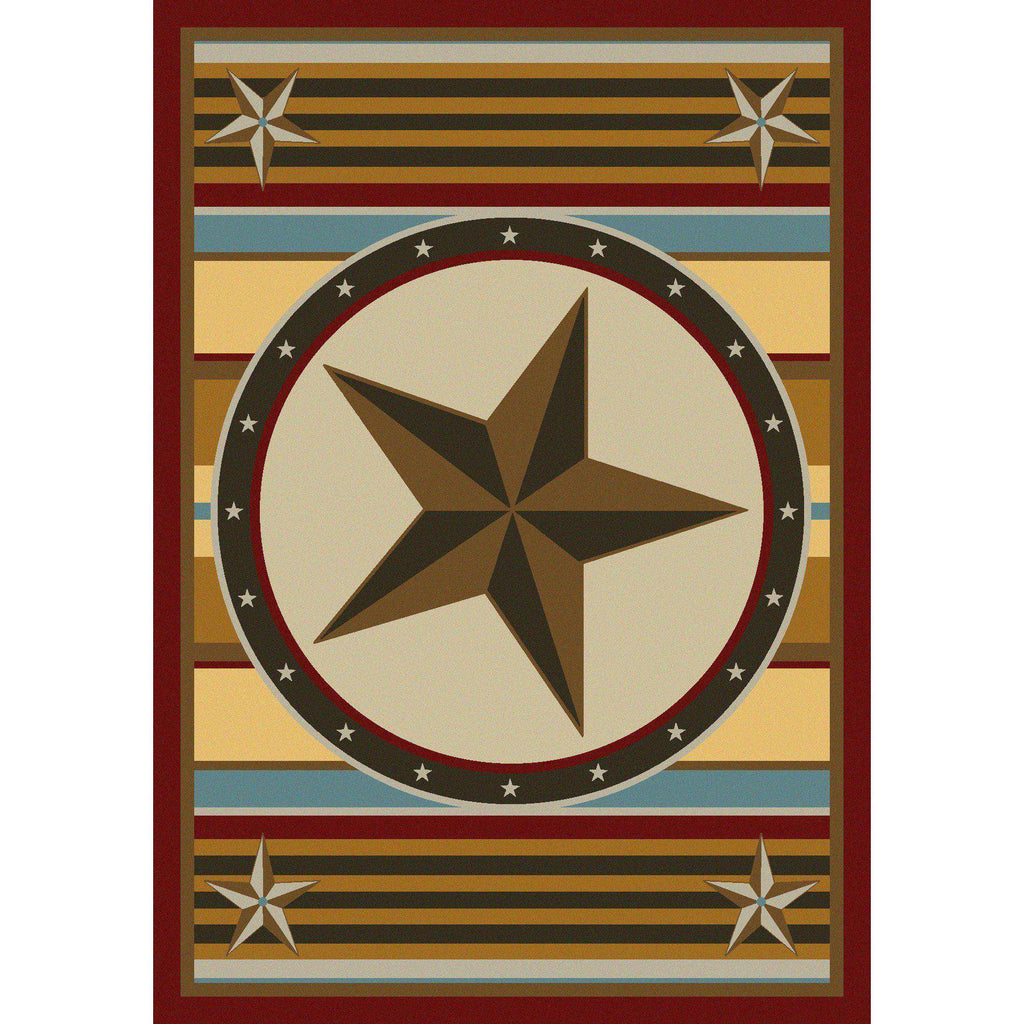 Hacienda Estrella - Maize-CabinRugs Southwestern Rugs Wildlife Rugs Lodge Rugs Aztec RugsSouthwest Rugs