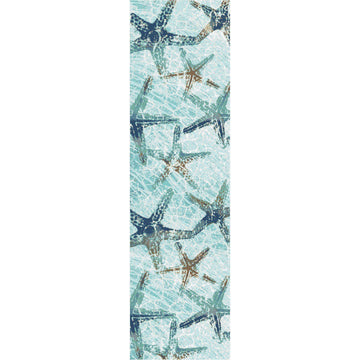 Lagoon Reef - Aqua-CabinRugs Southwestern Rugs Wildlife Rugs Lodge Rugs Aztec RugsSouthwest Rugs