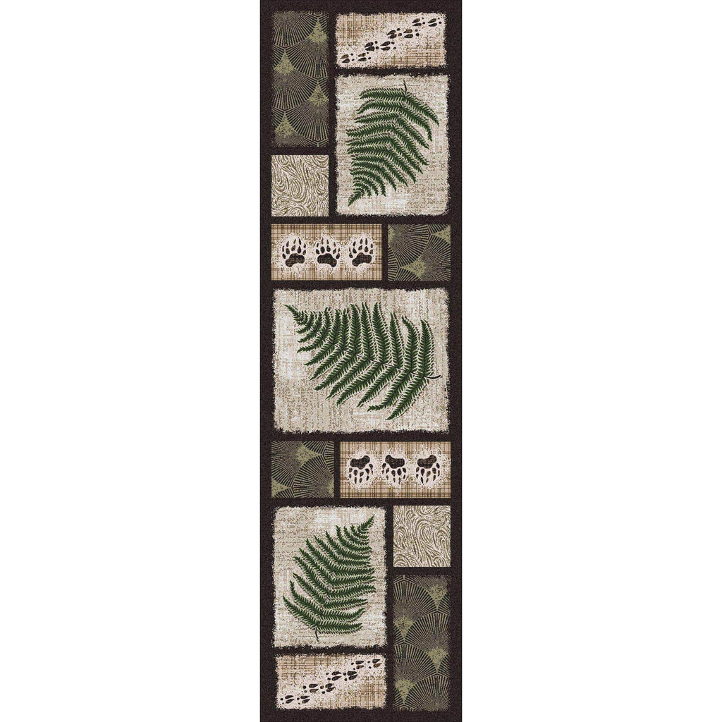 Nature Slices - Creekside-CabinRugs Southwestern Rugs Wildlife Rugs Lodge Rugs Aztec RugsSouthwest Rugs