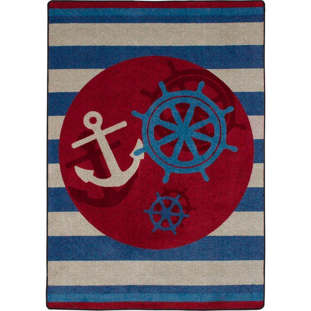 Naval Coast - Nautical-CabinRugs Southwestern Rugs Wildlife Rugs Lodge Rugs Aztec RugsSouthwest Rugs