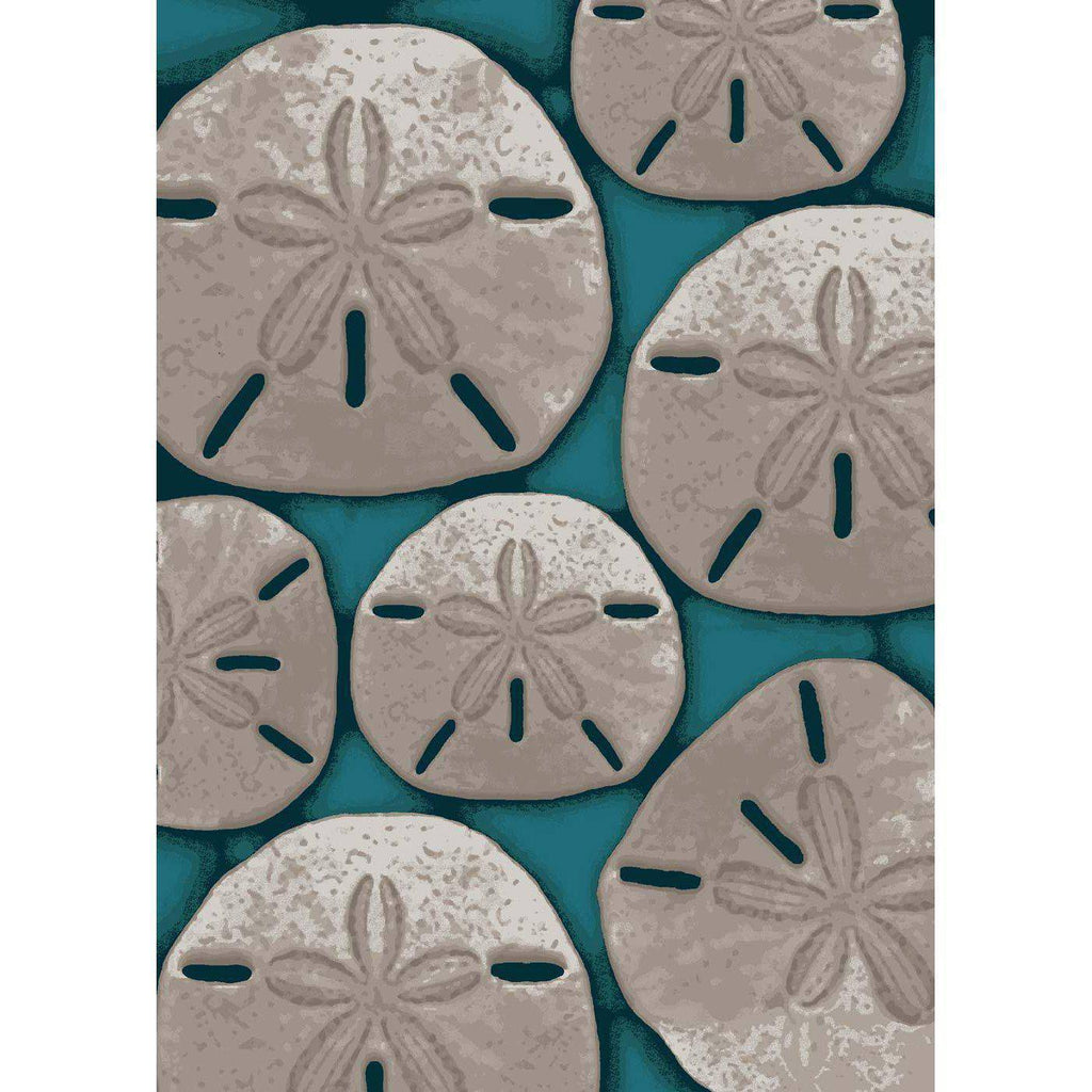 Sand Dollar - Aqua-CabinRugs Southwestern Rugs Wildlife Rugs Lodge Rugs Aztec RugsSouthwest Rugs