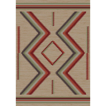 Sand Glass - Fall-CabinRugs Southwestern Rugs Wildlife Rugs Lodge Rugs Aztec RugsSouthwest Rugs