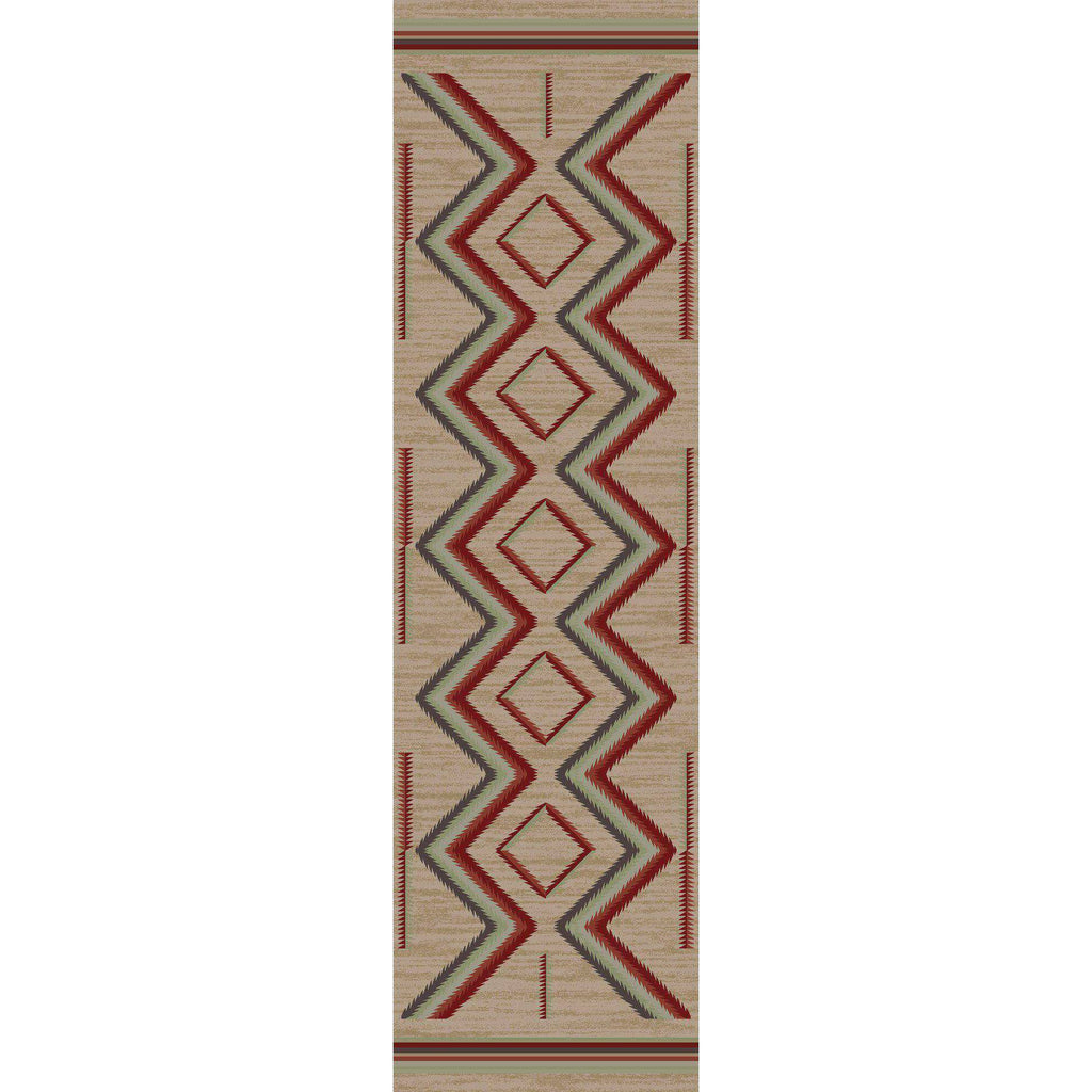 Sand Glass - Fall-CabinRugs Southwestern Rugs Wildlife Rugs Lodge Rugs Aztec RugsSouthwest Rugs