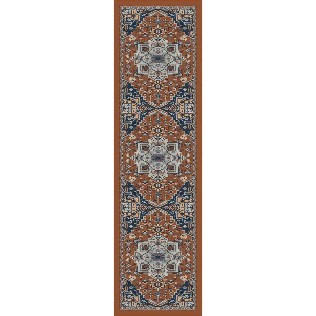 Silk Road - Caramel-CabinRugs Southwestern Rugs Wildlife Rugs Lodge Rugs Aztec RugsSouthwest Rugs