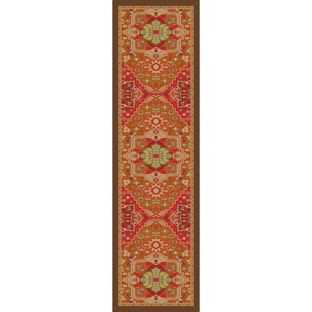 Silk Road - Glow-CabinRugs Southwestern Rugs Wildlife Rugs Lodge Rugs Aztec RugsSouthwest Rugs