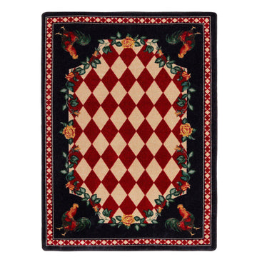 Southwestern Farm - Natural-CabinRugs Southwestern Rugs Wildlife Rugs Lodge Rugs Aztec RugsSouthwest Rugs