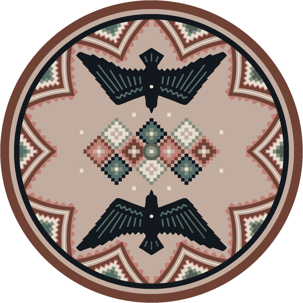 Spirit Dance - Multi-CabinRugs Southwestern Rugs Wildlife Rugs Lodge Rugs Aztec RugsSouthwest Rugs