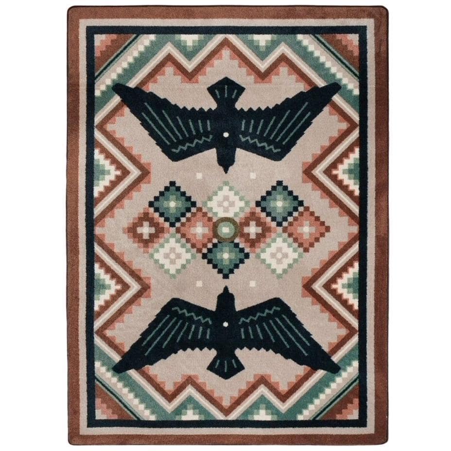 Spirit Dance - Multi-CabinRugs Southwestern Rugs Wildlife Rugs Lodge Rugs Aztec RugsSouthwest Rugs