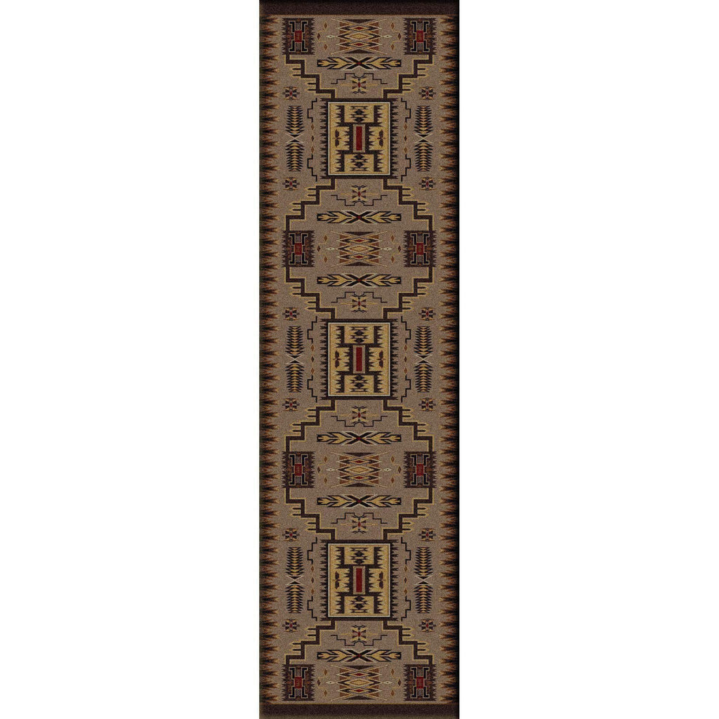 Thunder Catcher - Chestnut-CabinRugs Southwestern Rugs Wildlife Rugs Lodge Rugs Aztec RugsSouthwest Rugs