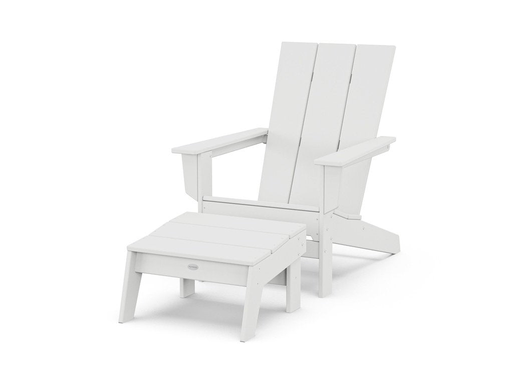 Modern Studio Adirondack Chair with Ottoman Photo