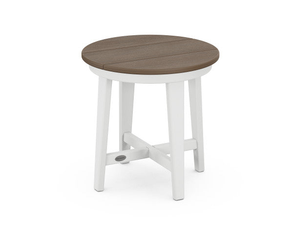 Newport 19" Round End Table | Natural Finish - Retreat Home Furniture