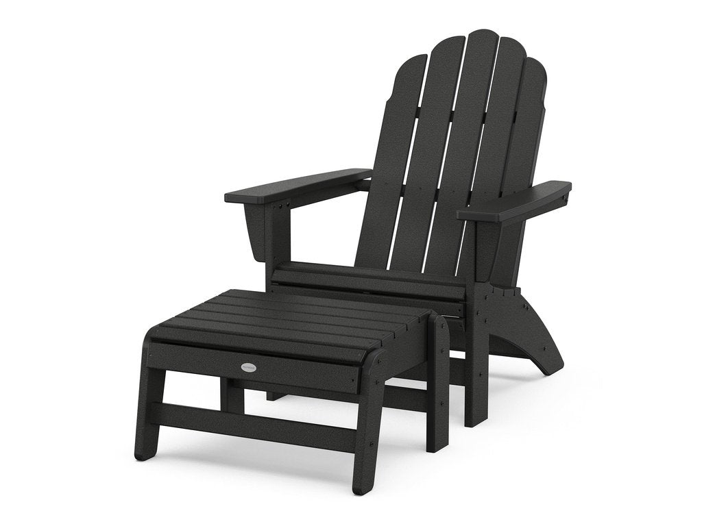 Vineyard Grand Adirondack Chair with Ottoman Photo