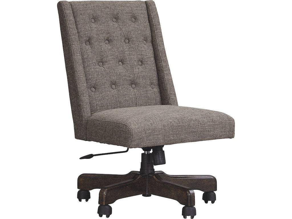 Beige Tufted Desk Chair - Retreat Home Furniture