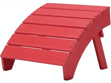 Standard Adirondack Ottoman - Red