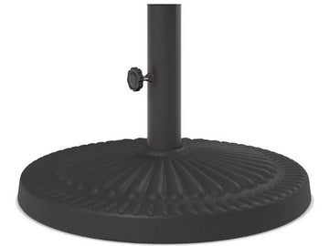 Med. Auto Tilt Umbrella Base Dark Brown