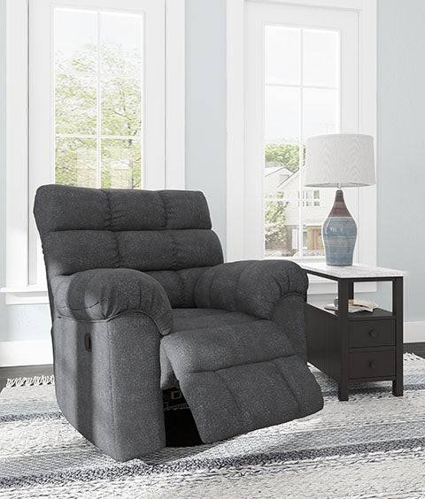 Wilhurst Swivel Rocker Recliner - Retreat Home Furniture