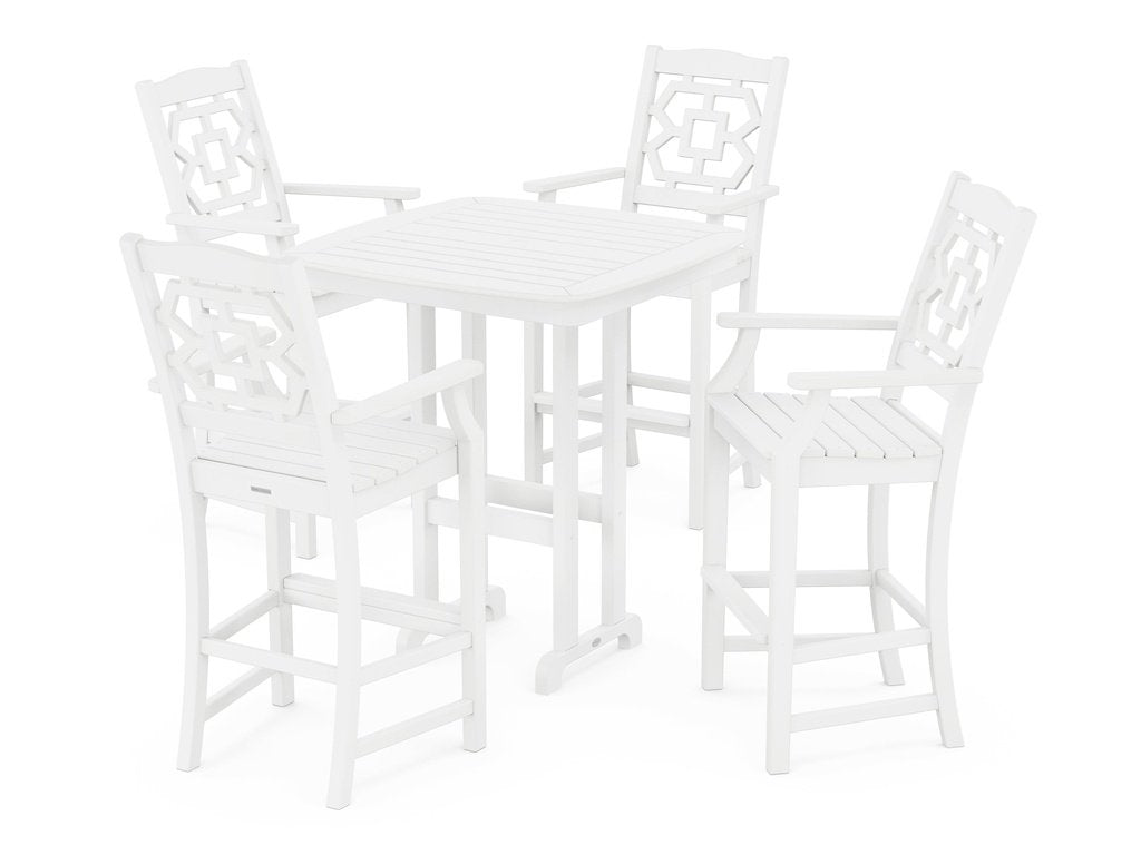 Chinoiserie 5-Piece Bar Set Photo