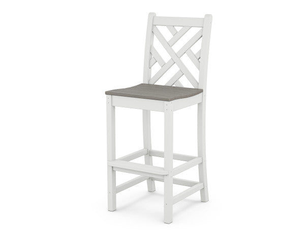 Chippendale Bar Side Chair | Natural Finish - Retreat Home Furniture