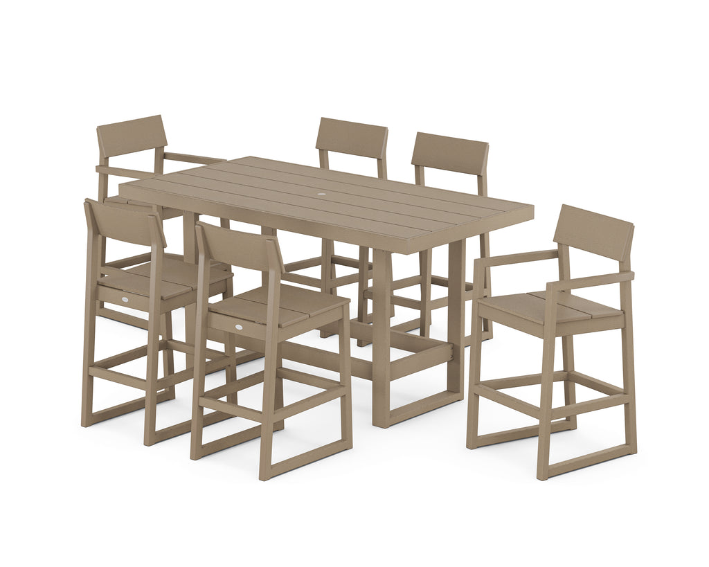 EDGE 7-Piece Bar Table Set Photo