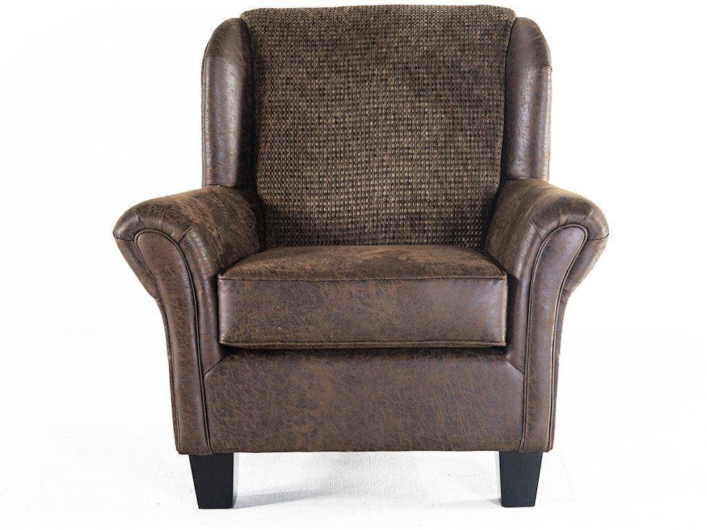 Dakota Pete Club Chair w/Camp Toffee