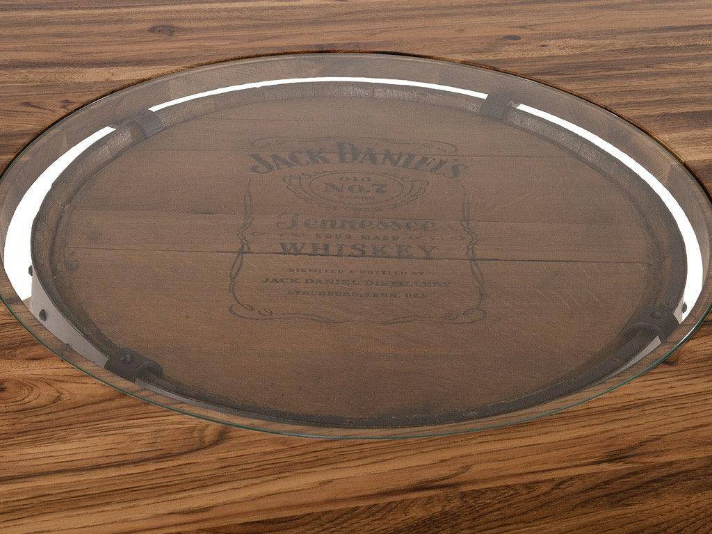 Jack Daniels Pub Table with 56" Hickory Top