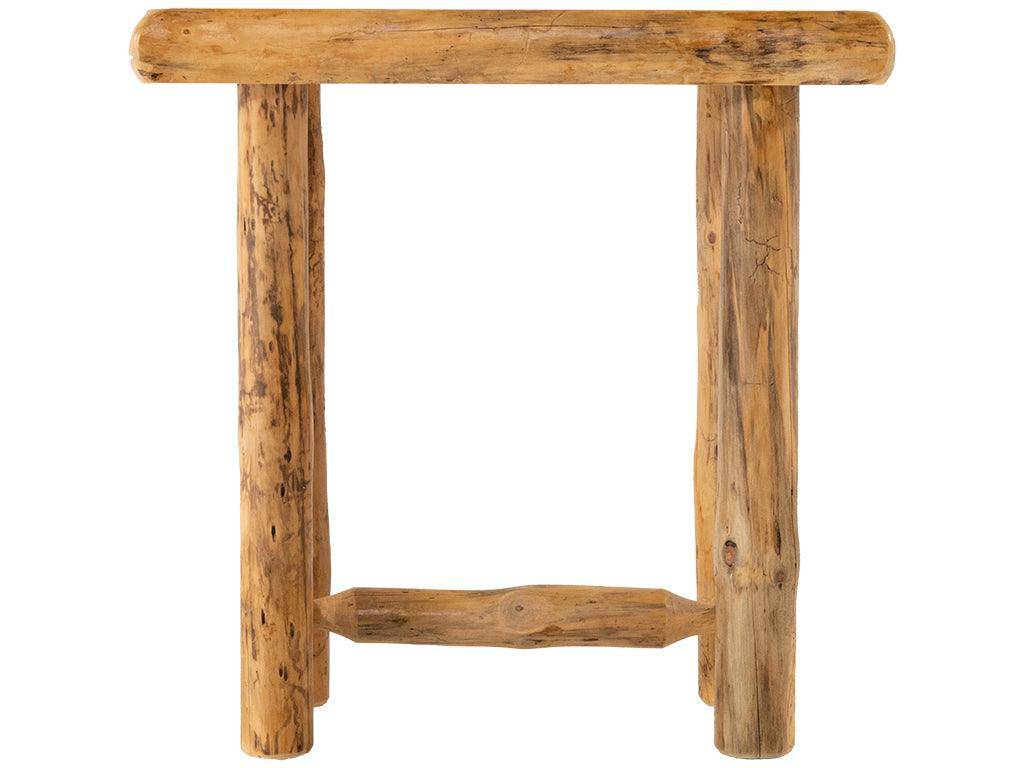 Rustic Red Pine Side Table - Retreat Home Furniture