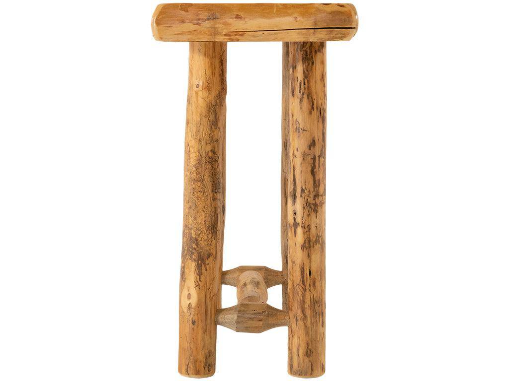 Rustic Red Pine Side Table - Retreat Home Furniture