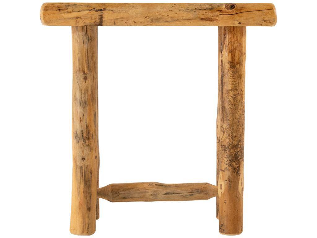 Rustic Red Pine Side Table - Retreat Home Furniture