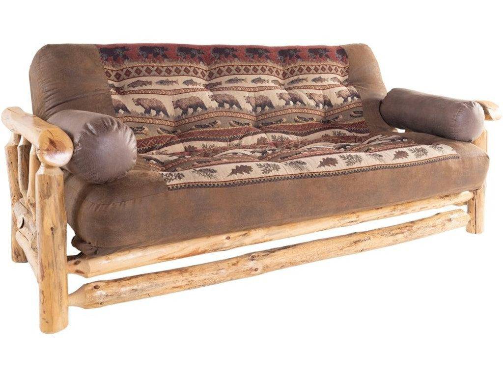 Rustic Red Pine EZ Lounger Big Lake Horizon