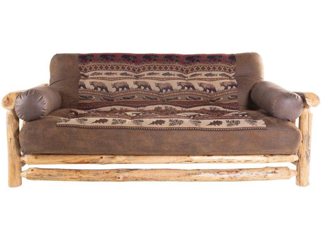 Rustic Red Pine EZ Lounger Big Lake Horizon