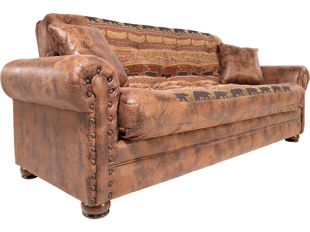 Non-Wood EZ Lounger 6101 - Grizzly Apache/Colt Mocha