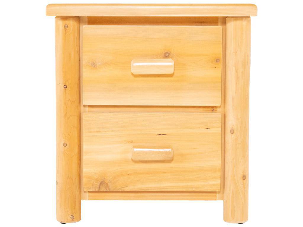 White Cedar Nightstand - 2-Drawer - Retreat Home Furniture