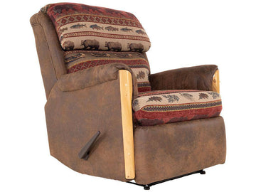 Wall Recliner - Big Lake Horizon/King Black - Retreat Home Furniture