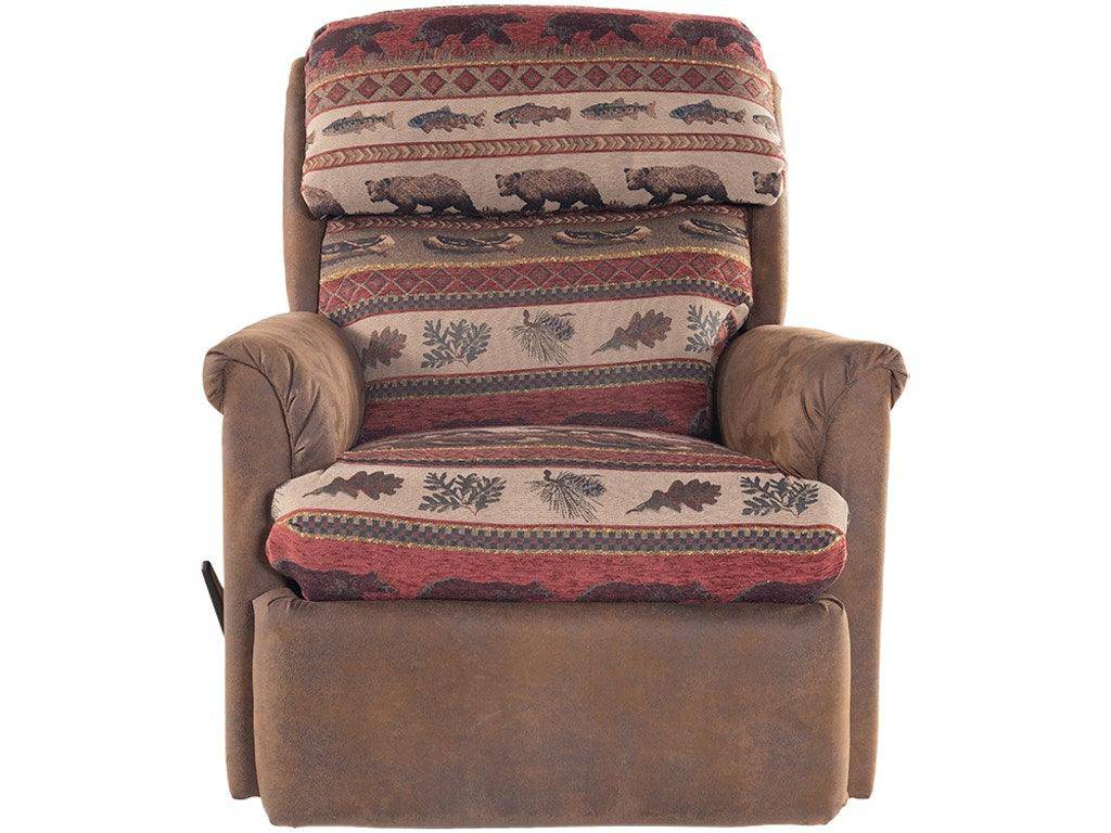 Rustic Rocker Recliner Big Lake Horizon