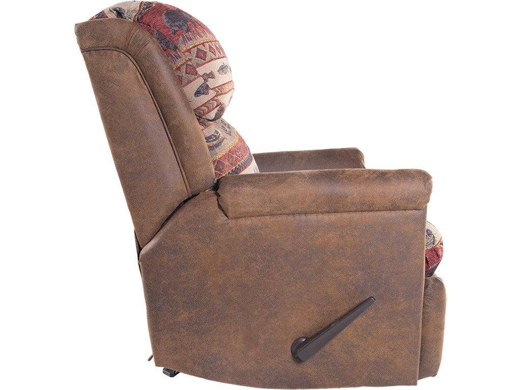 Rustic Rocker Recliner Big Lake Horizon