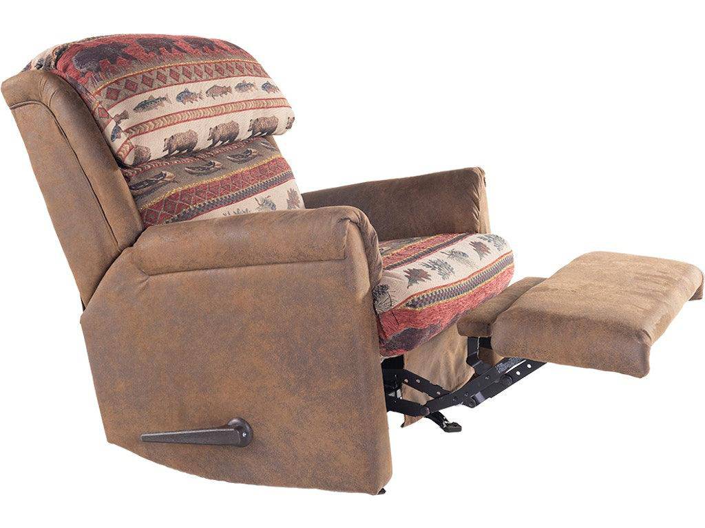 Rustic Rocker Recliner Big Lake Horizon