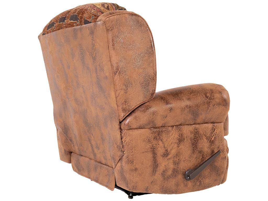 Wall Recliner 501W - Grizzly Apache/Colt Mocha - Retreat Home Furniture