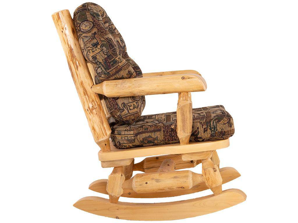 Upholstered Cedar Rocker - Cabin Fever - Retreat Home Furniture