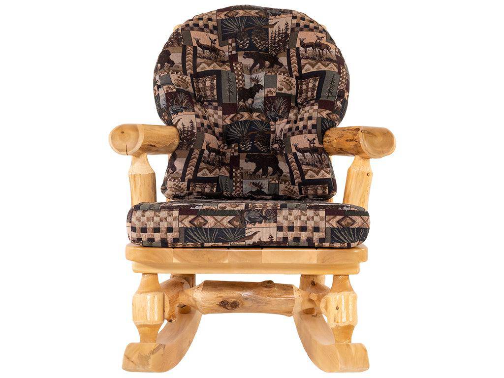 Upholstered Cedar Rocker - Peter's Cabin - Retreat Home Furniture