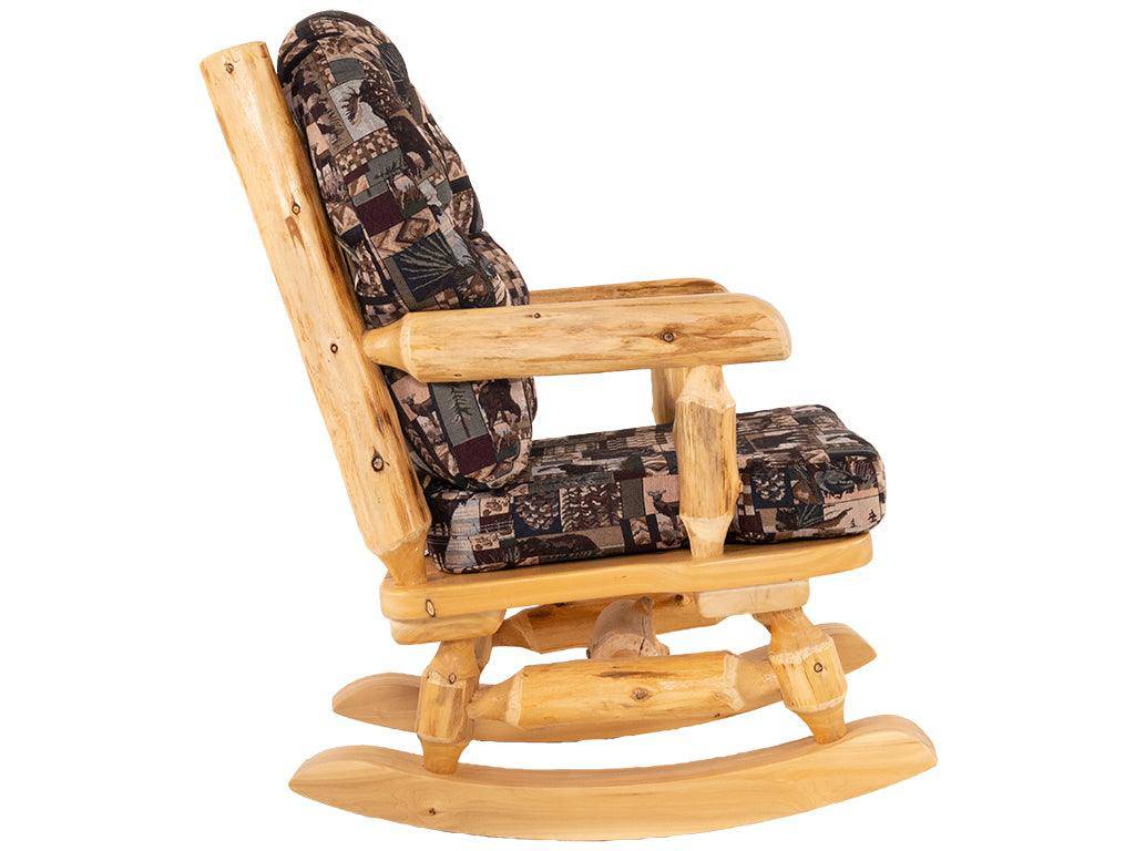 Upholstered Cedar Rocker - Peter's Cabin - Retreat Home Furniture