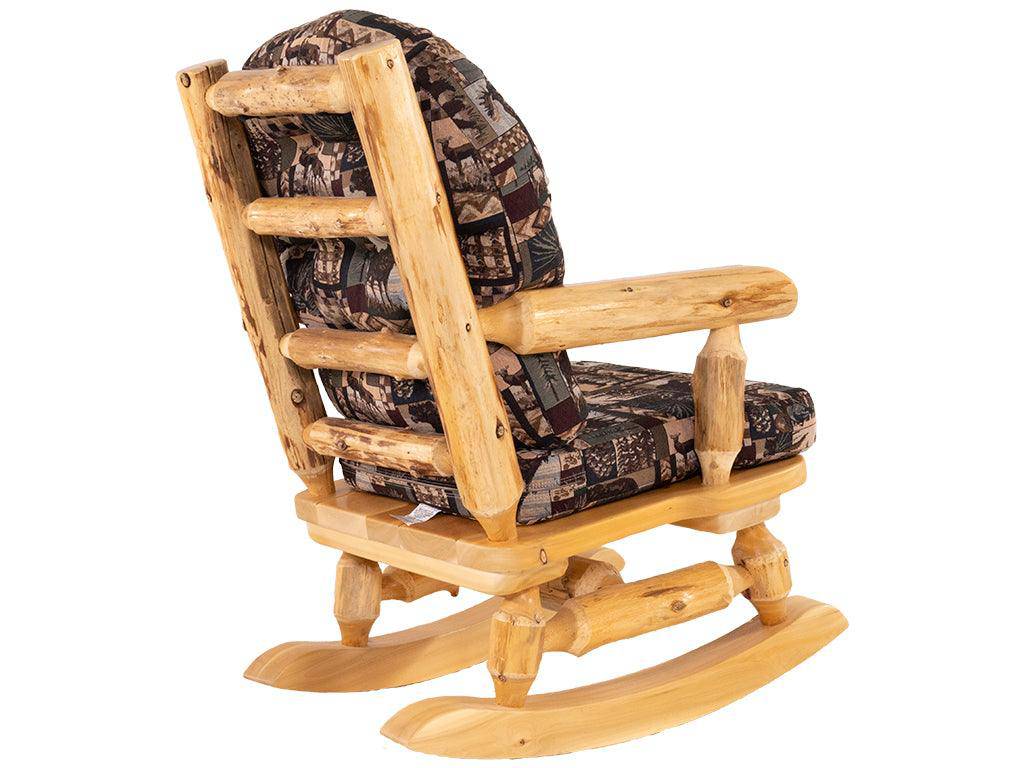 Upholstered Cedar Rocker - Peter's Cabin - Retreat Home Furniture