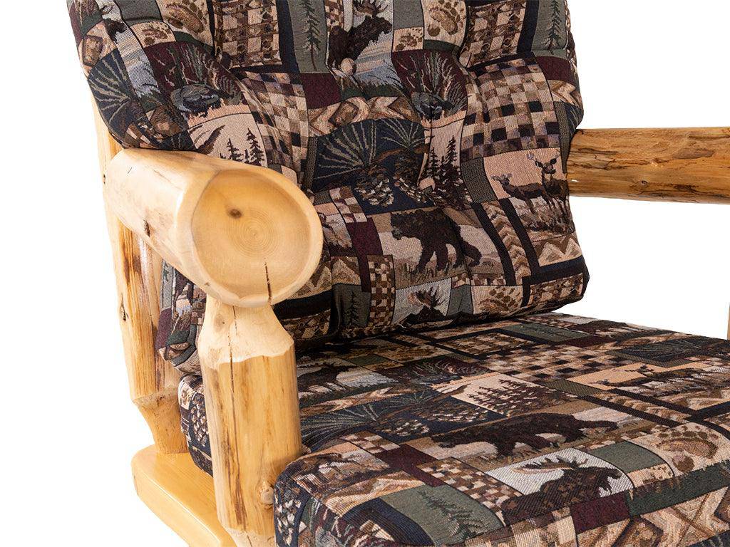 Upholstered Cedar Rocker - Peter's Cabin - Retreat Home Furniture