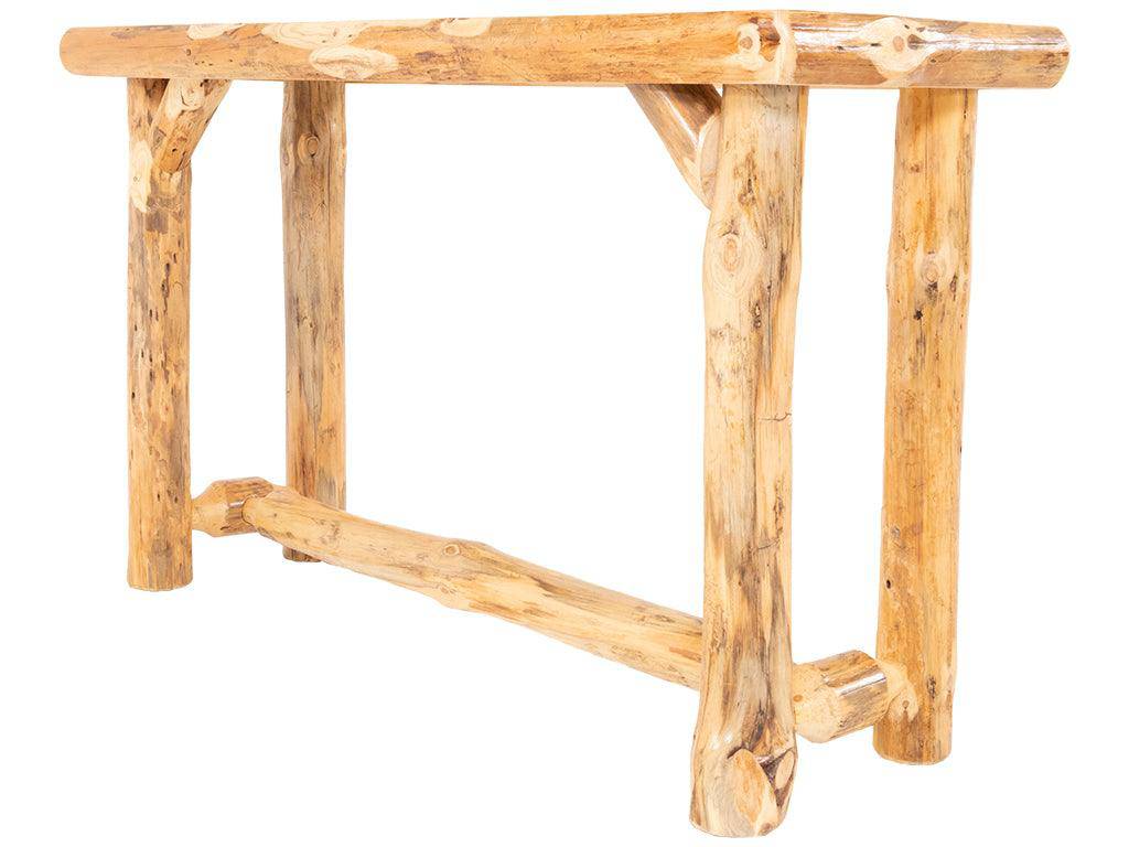 Rustic Red Pine Sofa Table - Retreat Home Furniture