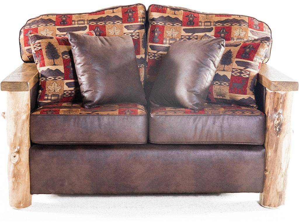 Aspen Loveseat in Fargo Redstone