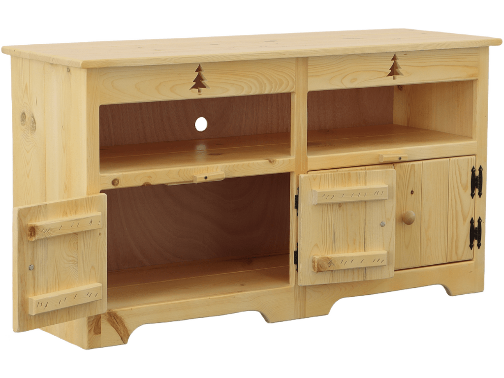 Pine 50" Entertainment Center