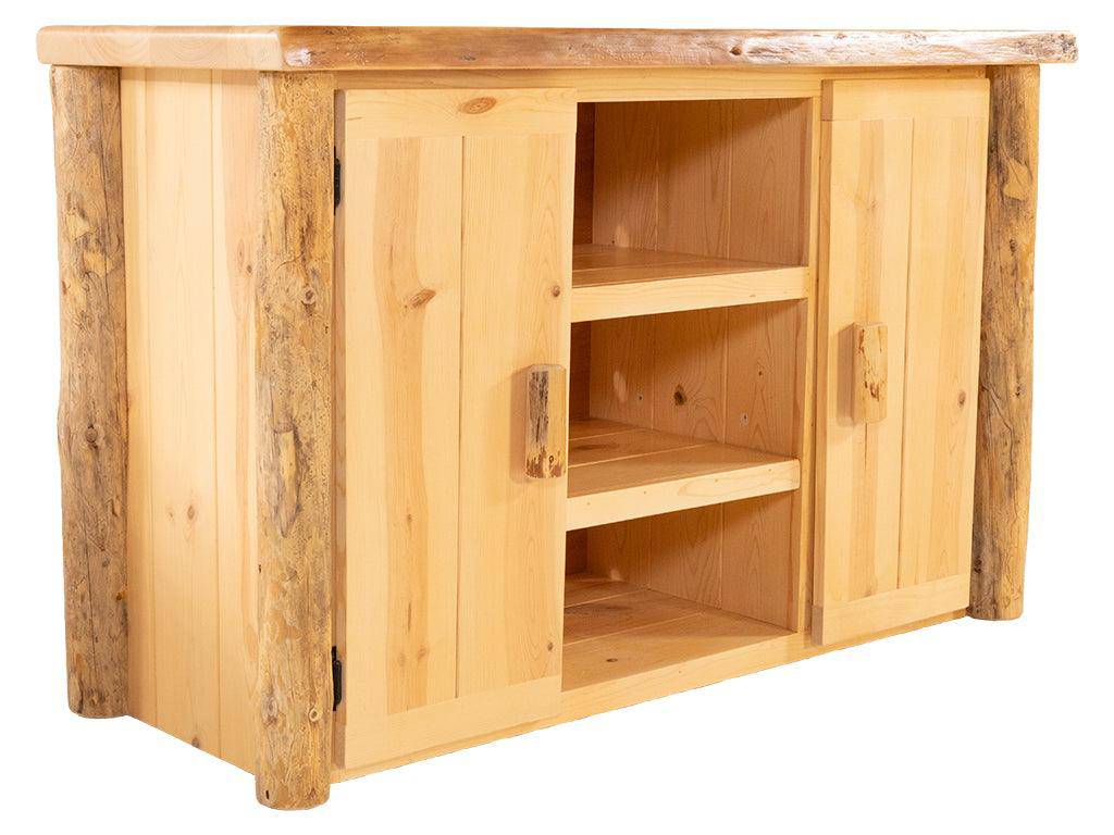 Rustic Red Pine 50” TV Stand