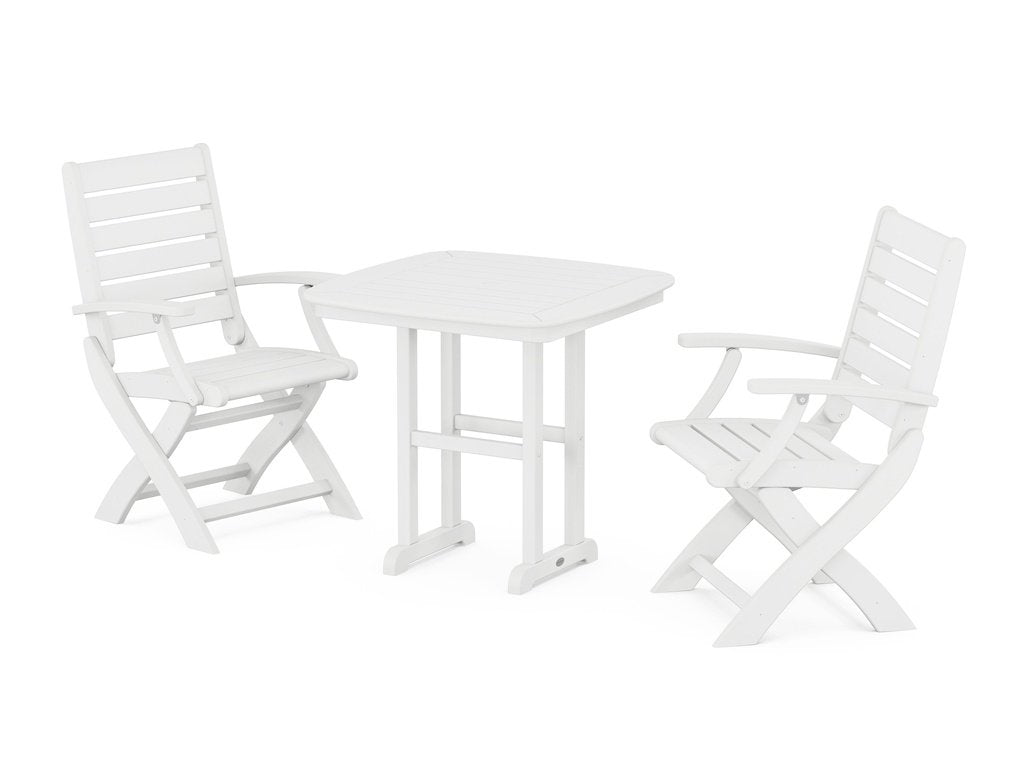 Signature Folding Chair 3-Piece Dining Set Photo